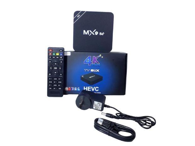 &u+ SMART TV BOX MXQPRO ANDROID MX9